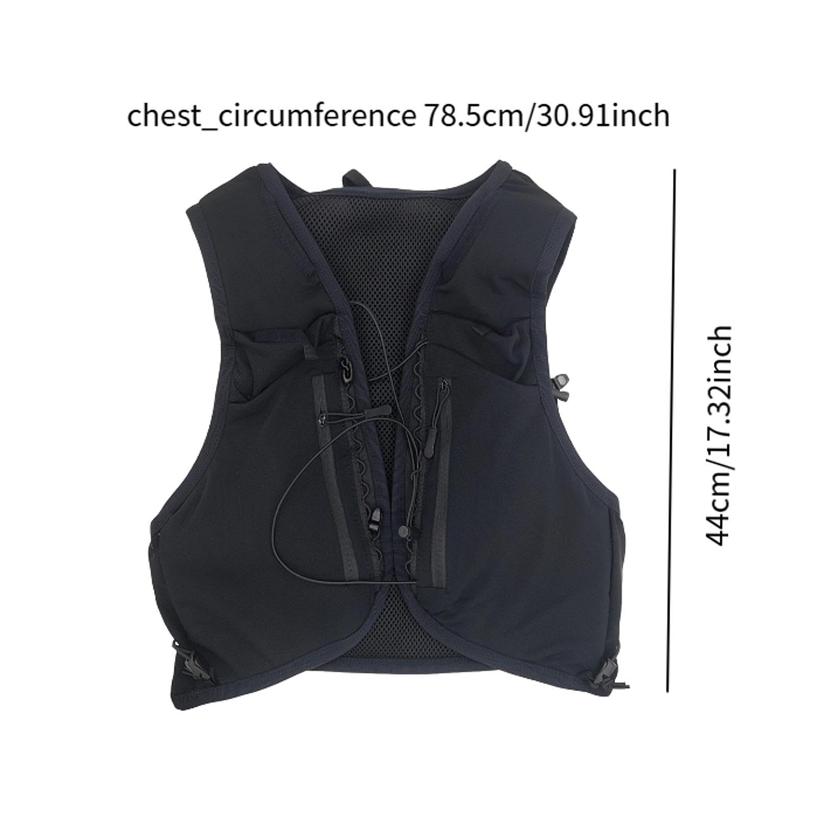 rockible Hydratation Vest Hydratation Pack d'eau Pack pour Les Hommes Femmes pour Le Jogging
