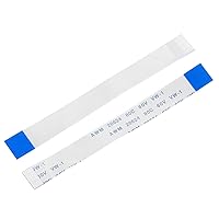 Vista 81 de uxcell Cable plano flexible FFC, 5 clavijas de 0.020 in de paso de 1.181 in, FPC FFC, cable de cinta flexible para TV LCD, audio de coche