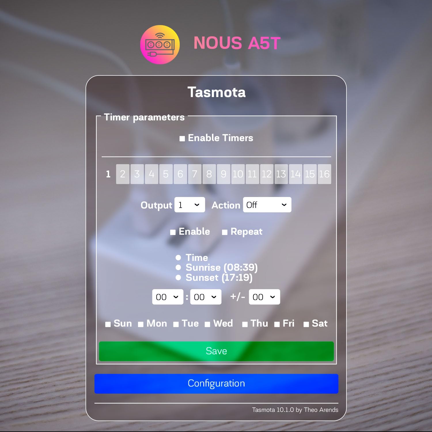 Tasmota Nous A5T Multiprise WiFi Intelligente, 3 Prises + 3 Ports USB, Compatible avec Assistant Vocal, Alexa, Home Assistant, Mesurer la Consommation électrique, Protection Surtension, 1.5m
