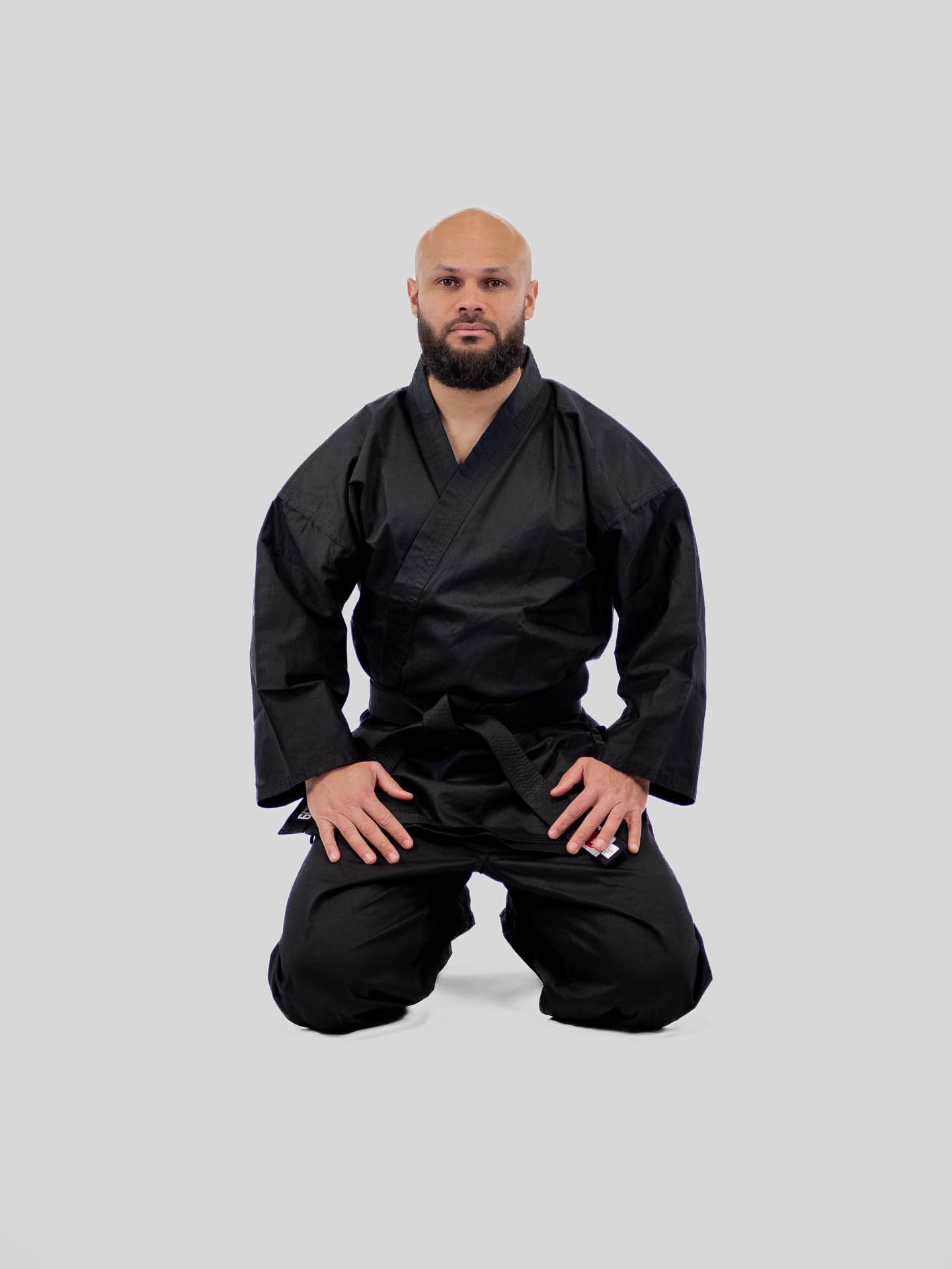 Kimono Karaté Noir Yok Taille 160cm