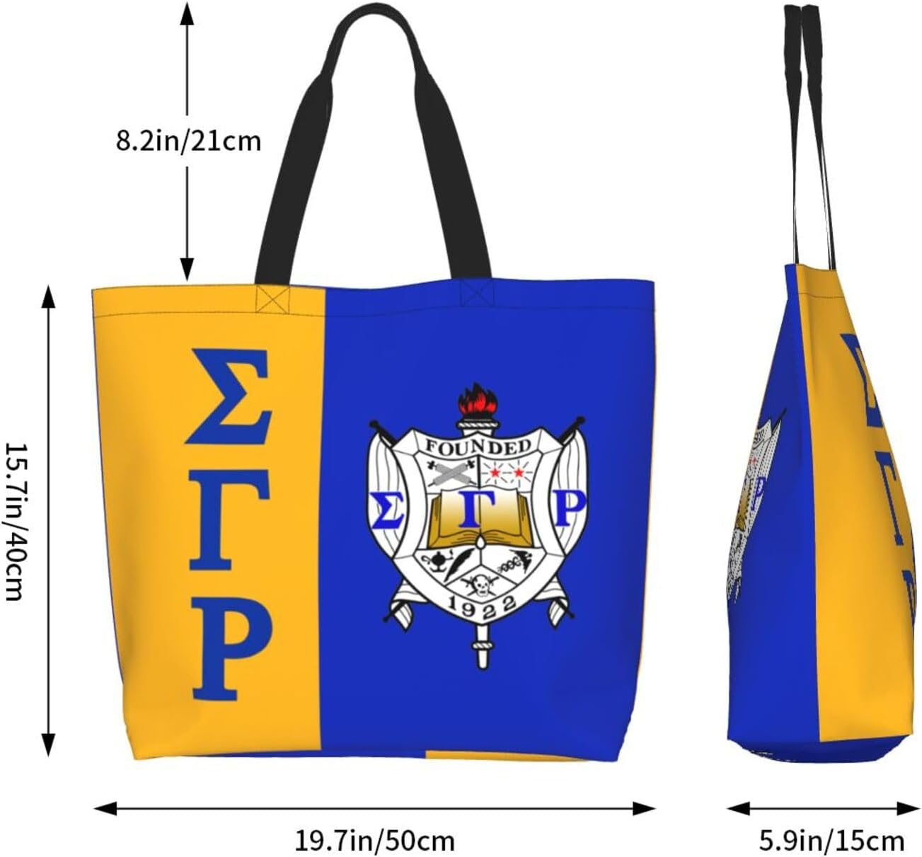 Tote Bag Reusable Grocery Handbag Waterproof Large Capacity Shopping Bags for Women - Image 6