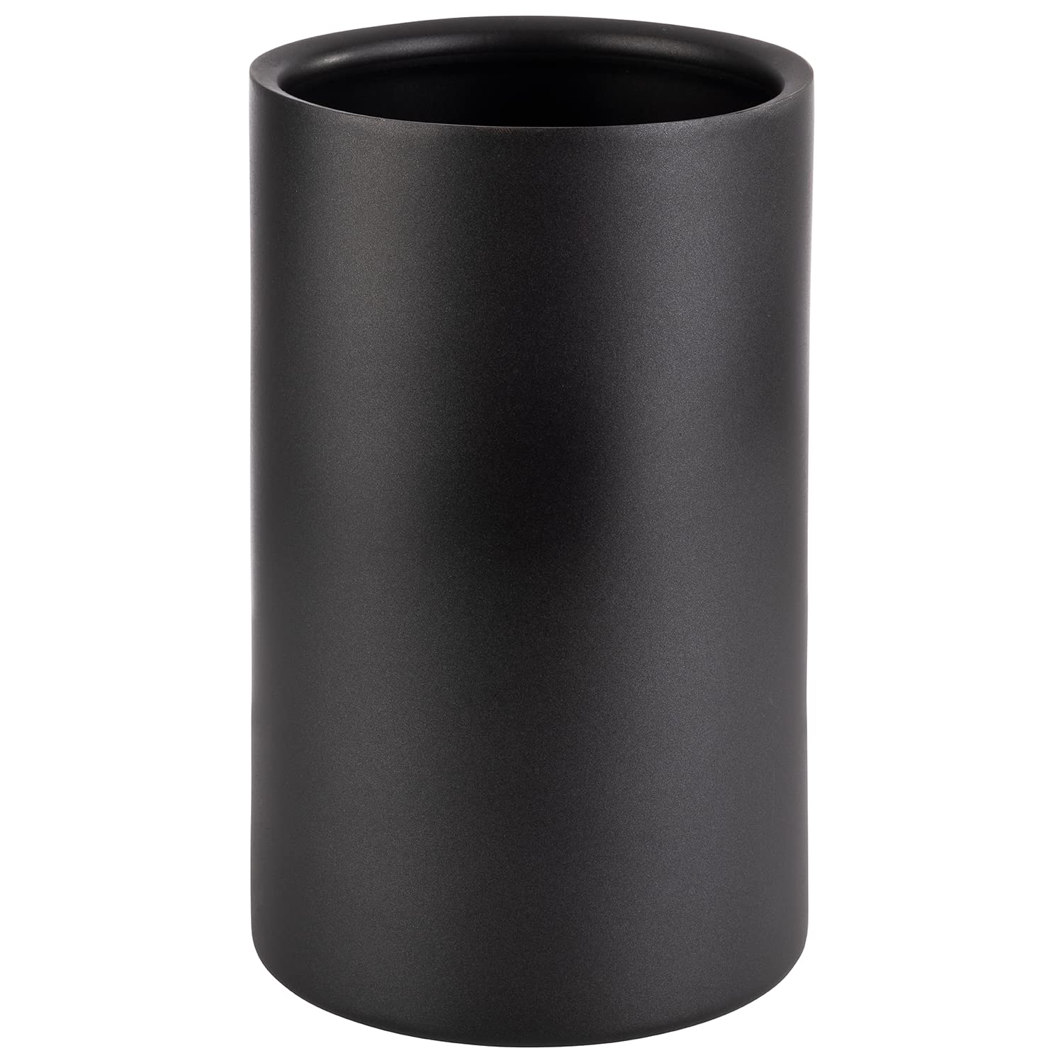 APS 36127 - Refrigeratore per bottiglie con diametro massimo di 10 cm, colore: nero/esterno Ø 12 cm, altezza: 20 cm