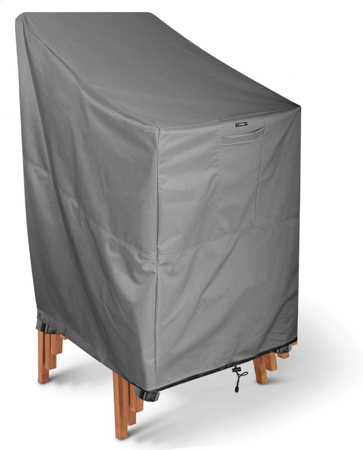 KHOMO GEAROutdoor Stackable Stack Chair Cover, Grey