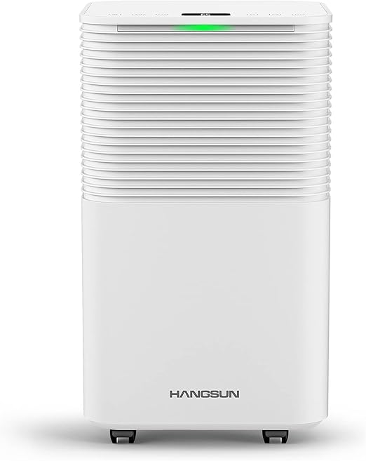 Hangsun 12L Dehumidifier with Digital Humidity Display, Sleep Mode