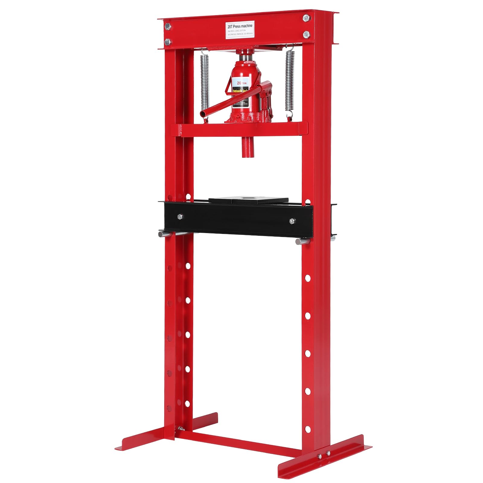 Photo 1 of ***FACTORY SEALED****
Garvee Hydraulic Shop Press, 20 T H-Frame Garage Floor Shop Press Adjustable Hydraulic Press with Press Plates, Red
