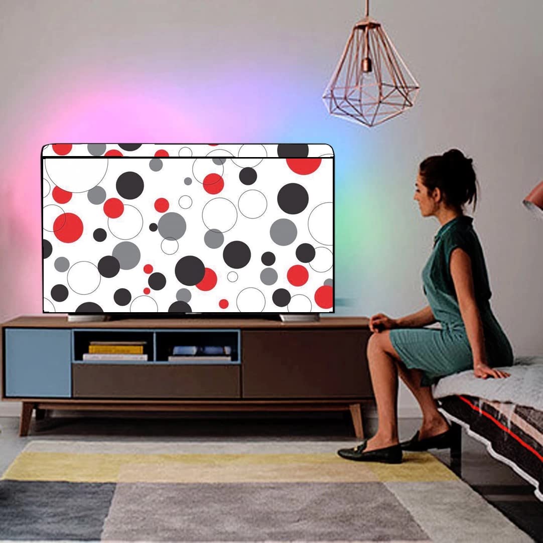Prozone PVC LED/LCD TV Cover for 55 Inch,Weatherproof and Waterproof TV Covers with Zip Closer |Outdoor TV Enclosure |TV Screen Protector for Outside TV | All Brands and Models,Design 8 (B0BZ8S4MLN) Amazon Price History, Amazon Price Tracker
