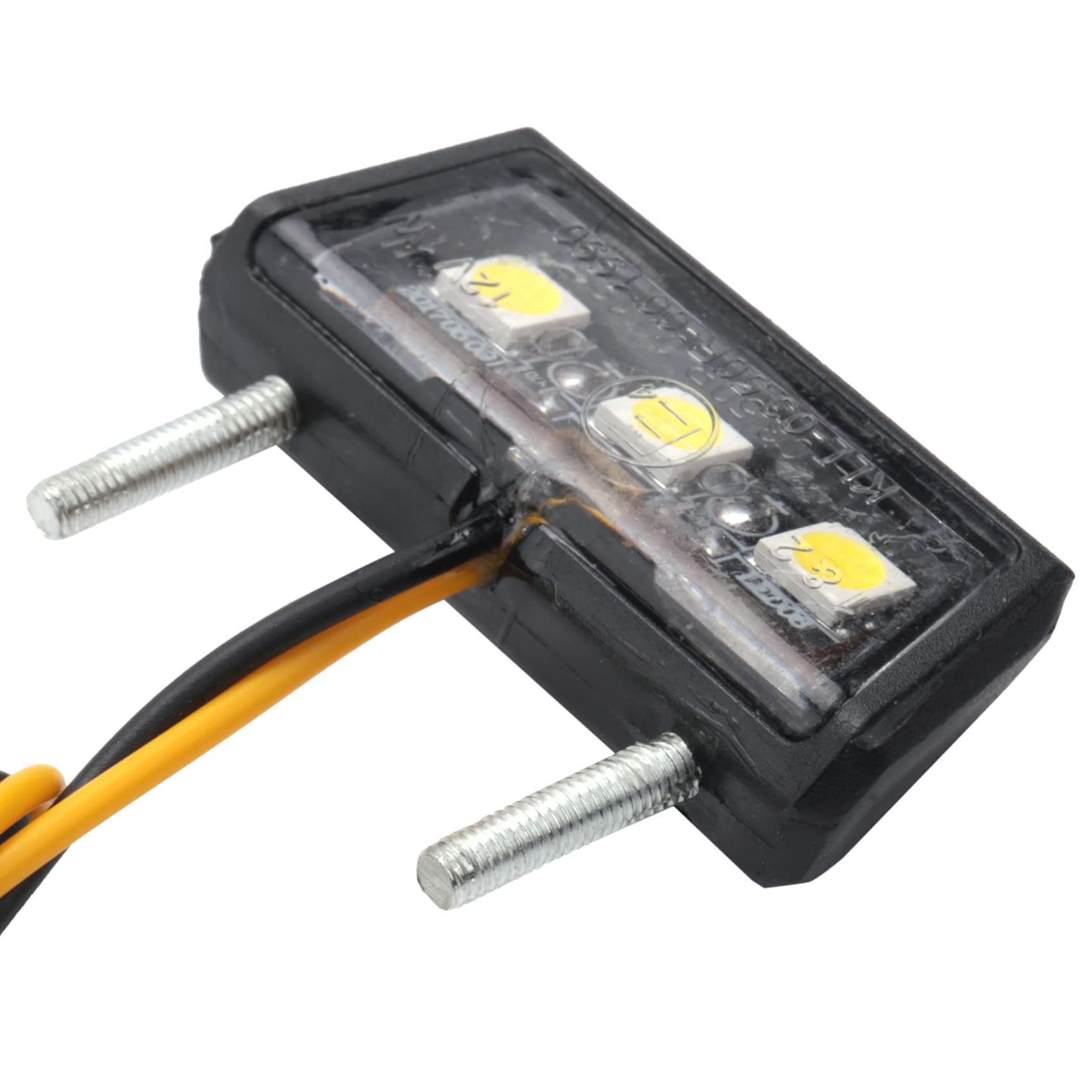 Lampe LED DÉCoratif De Moto Lampe De La Plaque D'immatriculation pour Blanc
