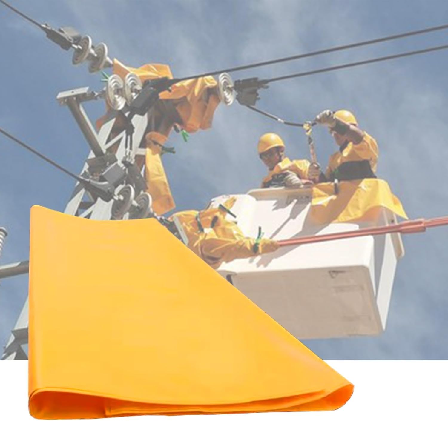 Couverture isolante électrique haute tension avec une protection diélectrique maximale