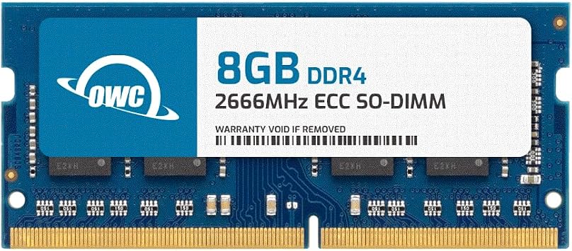 OWC 8GB Memory RAM Compatible with Synology DiskStation DS1522+ | 8GB PC4-21300 DDR4 2666MHz ECC Unbuff 1Rx8 CL19 260-pin SODIMM