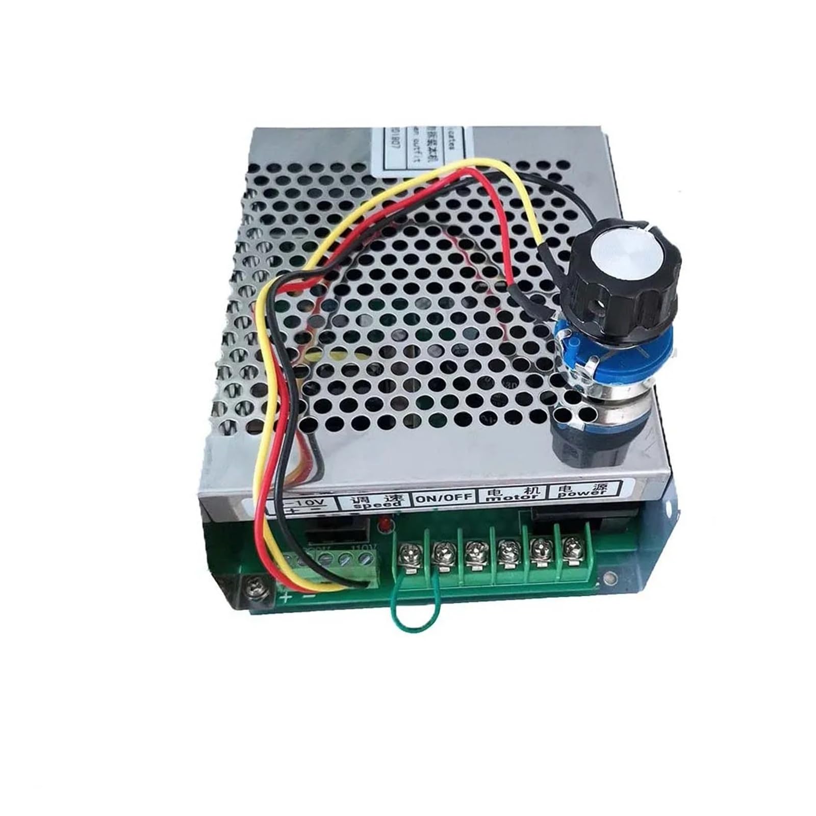 Zestaw silnika wrzeciona CNC 20000 obr./min ER16/ Chuck 800 W Silnik + regulator prędkości zasilacza do grawerowania Niski poziom hałasu(Model B)
