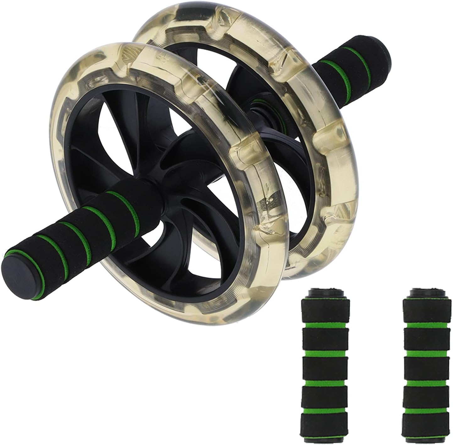 ZJchao Double-Wheel Ab 25% Genuine Free Shipping OFF Roller NonÃ Abdominal Wheel 200mm