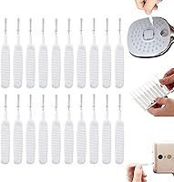 Vista 8 de Cepillo de limpieza mejorado para cabezal de ducha, cepillo de limpieza antiobstrucción, cepillo de limpieza para cabezal de ducha, cepillo