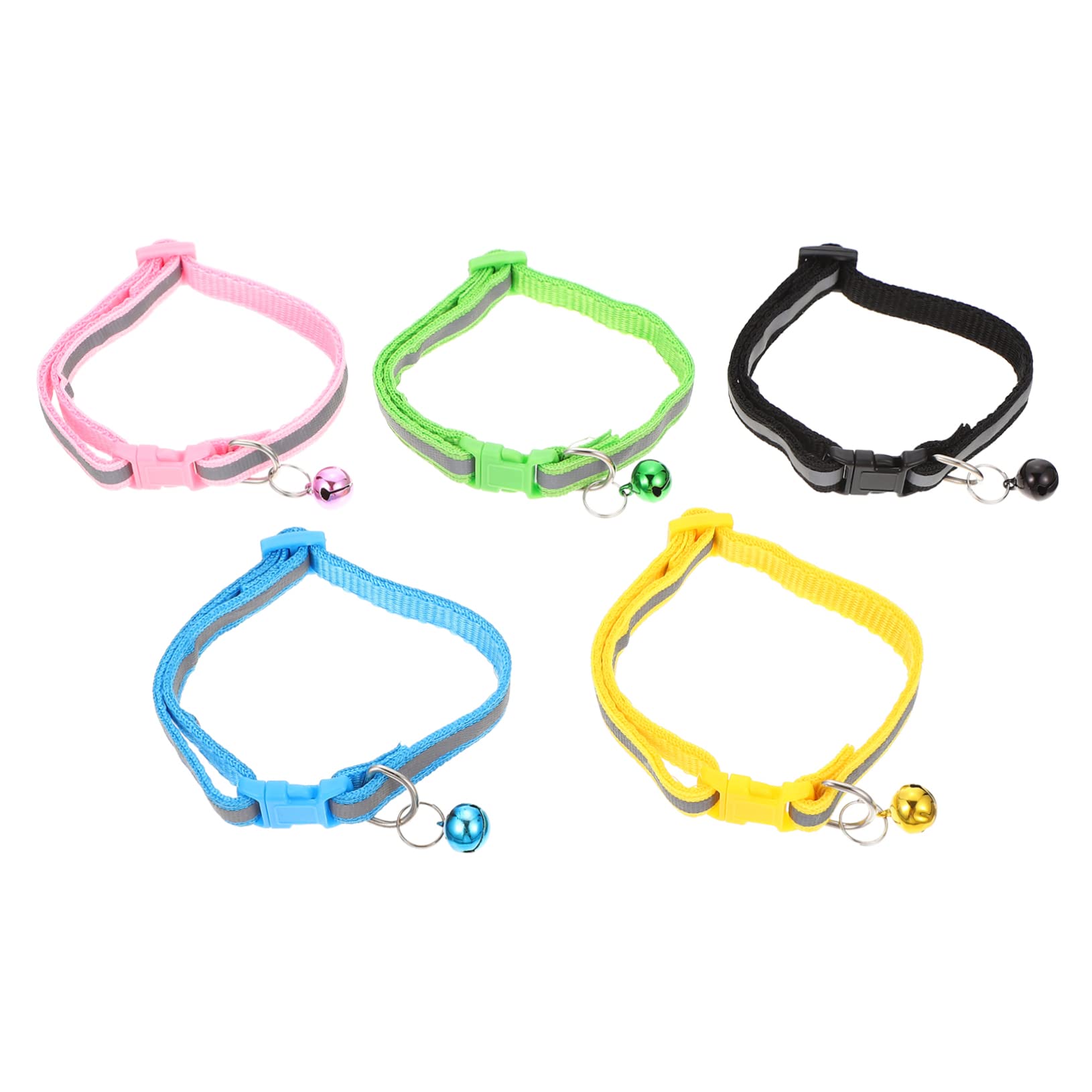 Collares de gato para exteriores e interiores pack de 5 piezas reflectantes