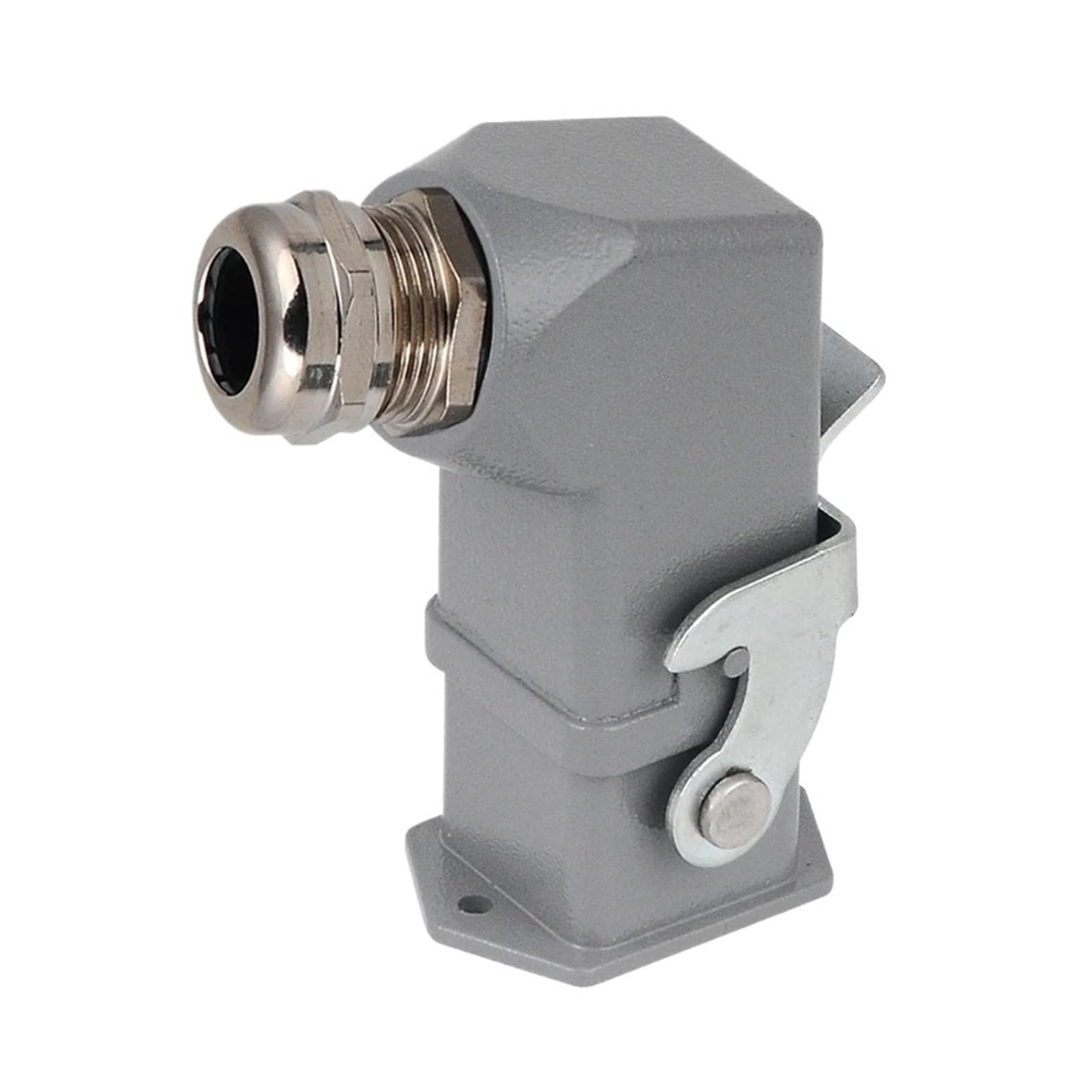 Conector rectangular HDC HA de 4, 5, 6 y 8 pines 10A con enchufe macho industrial IP65 rojo 7