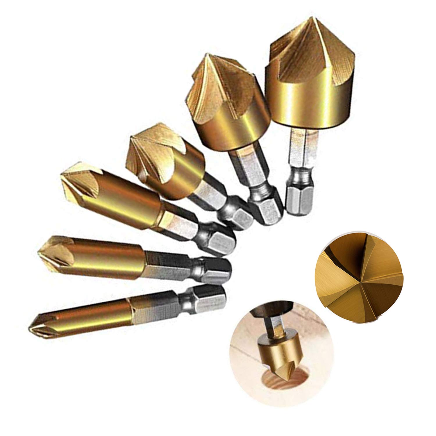 Countersink Drill Bit Set 