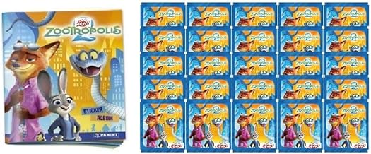 Lot: 1 empty album (without envelopes or chromes) + 25 envelopes Collection of stickers 2026 from the film 2 (in Spanish)