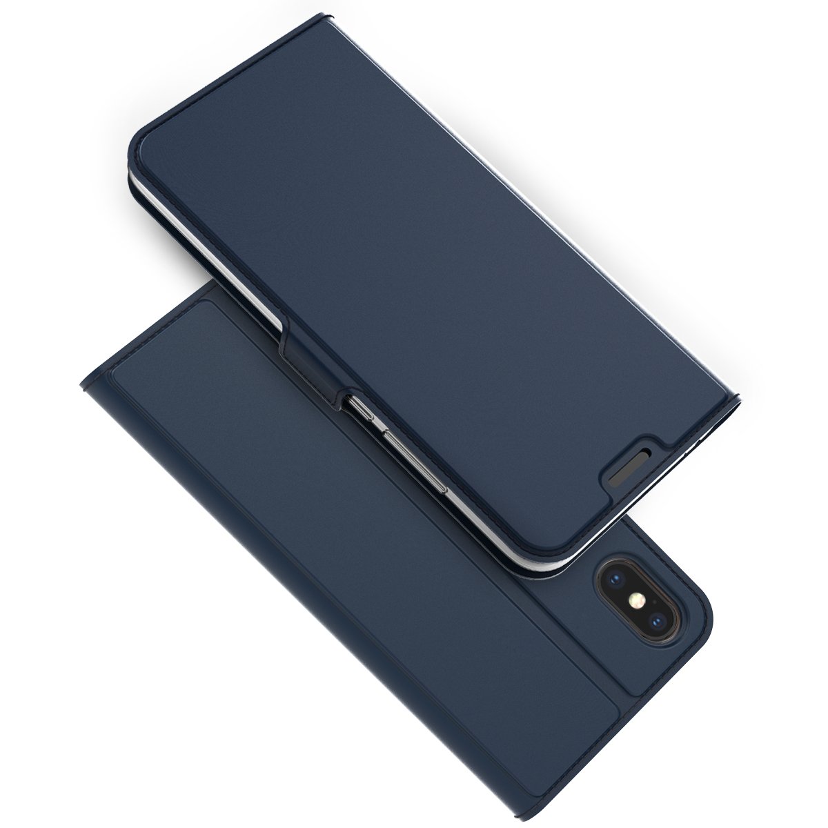 iPhone Xs Max Leather Wallet Case with Falling, Danallc iPhone Xs Max