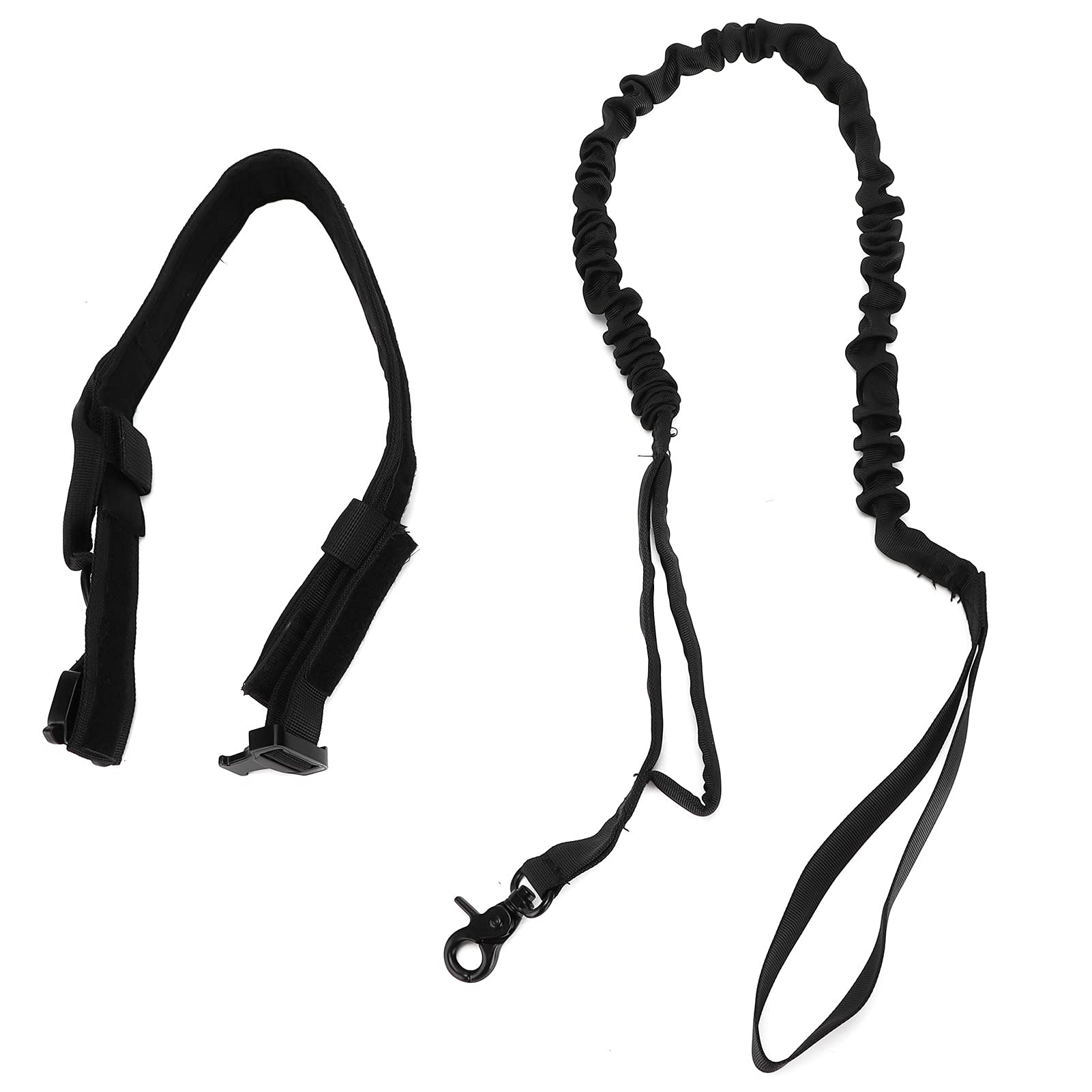 Collier et laisse pour chien anti-irritation en nylon rembourré doux