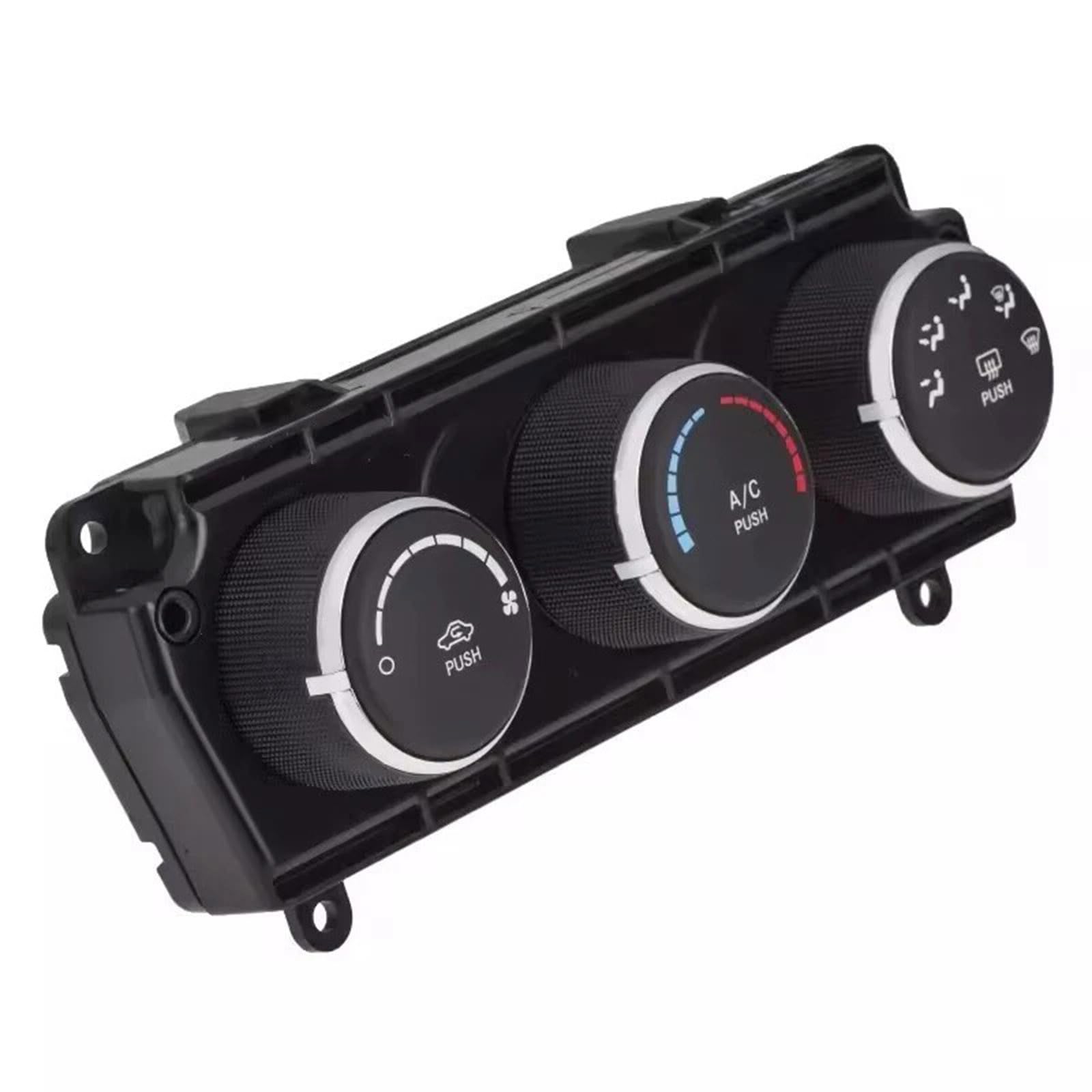Módulo de control de clima de ajuste directo, panel de control automotriz ABS resistente, reemplazo de fijación para panel 68197433AB, fácil instalación