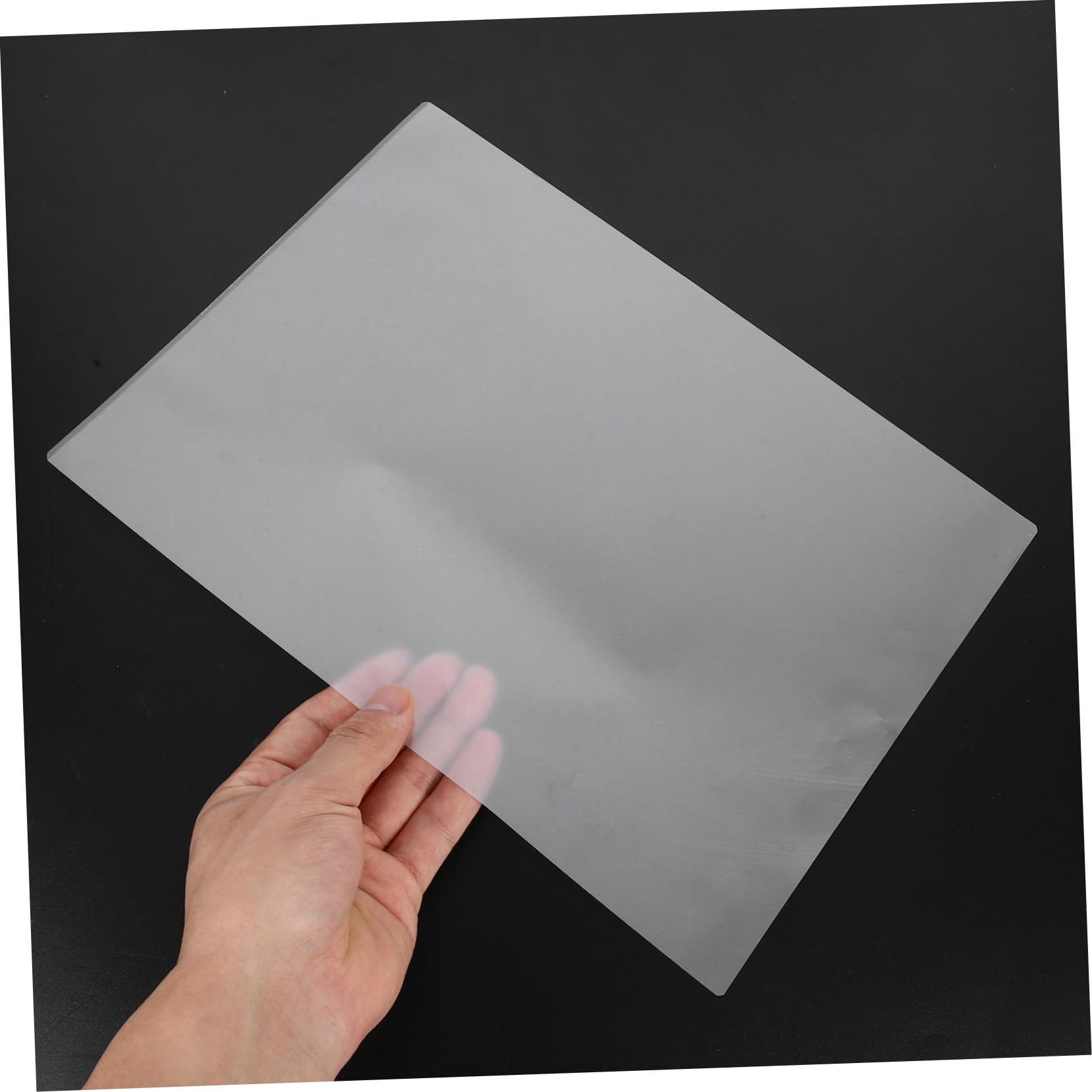NUOBESTY 100 Pezzi Trasparenti Per Laminazione in Pet Pellicola Per Laminazione in Plastica Fogli Trasparenti Per Fotografica
