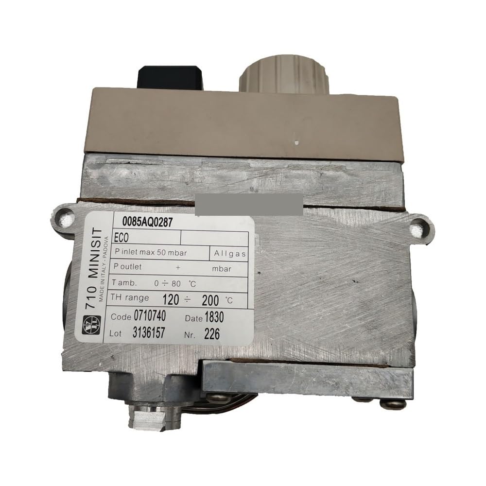 Para termostato Control de temperatura modelo 710 para Gas/LPG comercial Wok vapor horno freidora 120-200 grados termostático(2 Thermostatic Valve)