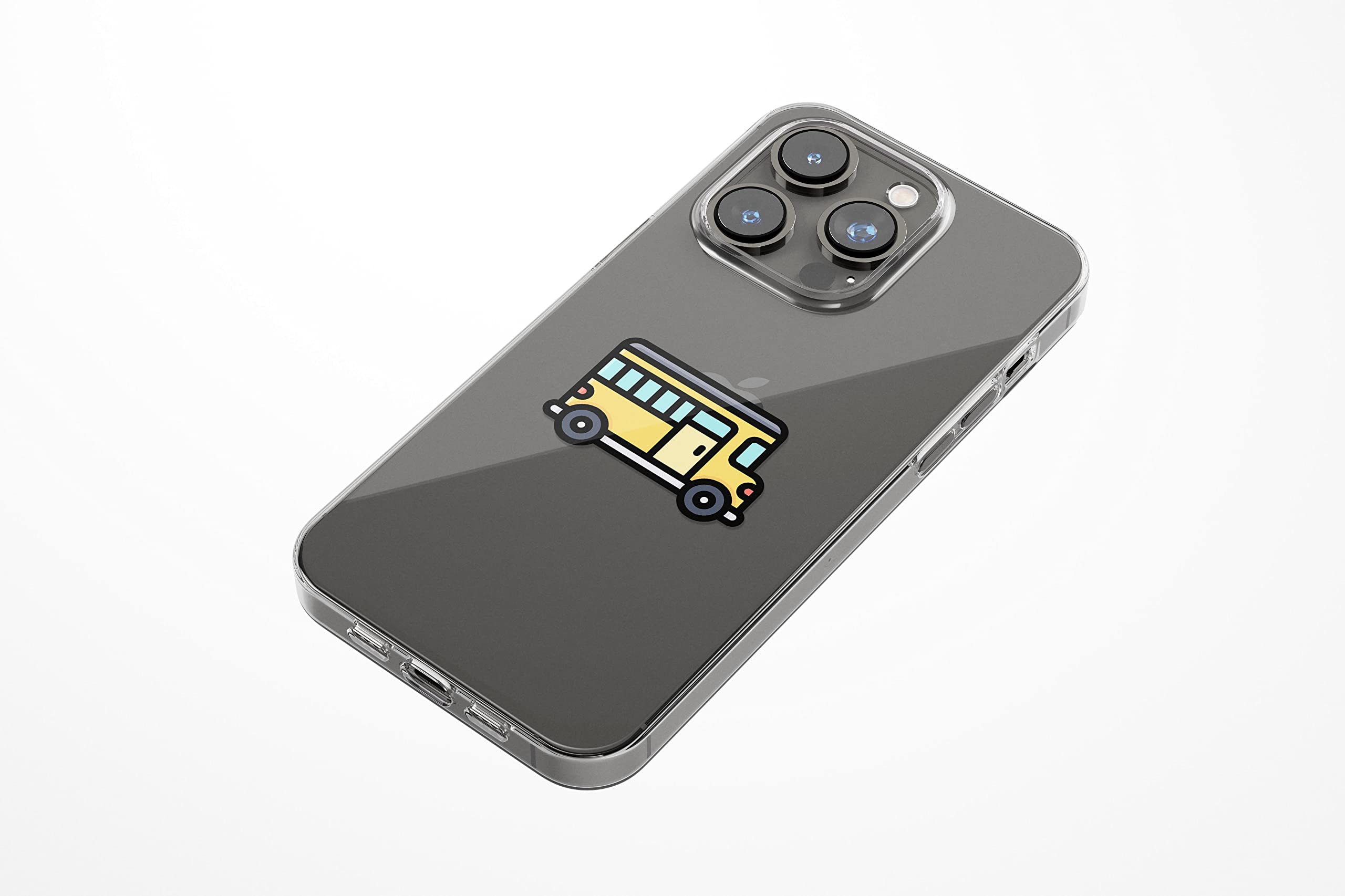 Bonateks, Digital Printed Case Compatible with iPhone 14 Pro, Mobile Phone Case, Protective Case, Shockproof, Silicone, Flexible, Transparent Mobile Phone Case