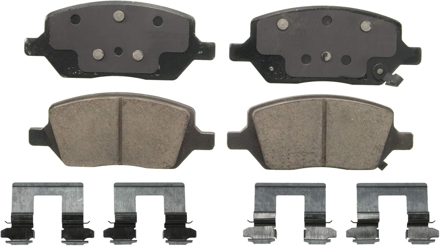 Wagner QS ZD1093 Disc Brake Pad Set, Reduced Vibration, Fits 2005–2009 Chevrolet Uplander