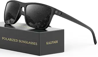 KALIYADI Mens-Sunglasses Polarized Sunglasses Men: Classic Sun Glasses with UV400 Protection for Driving Fishing Golf