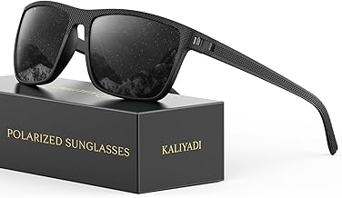 KALIYADI Mens-Sunglasses Polarized Sunglasses Men: Classic Sun Glasses with UV400 Protection for Driving Fishing Golf