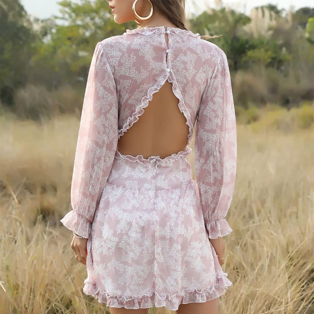 Vestido De Encaje Con Espalda Descubierta