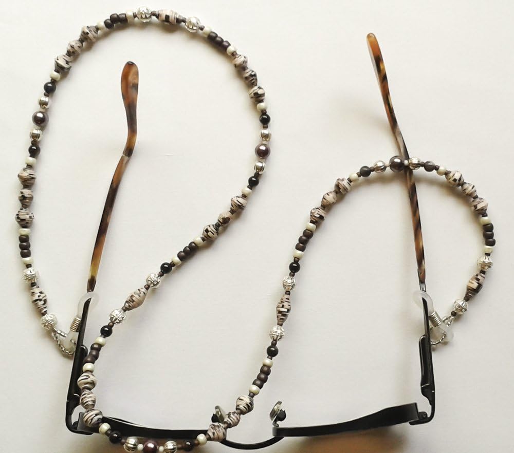 Garnet gemstone Eyeglass Chain #EY113