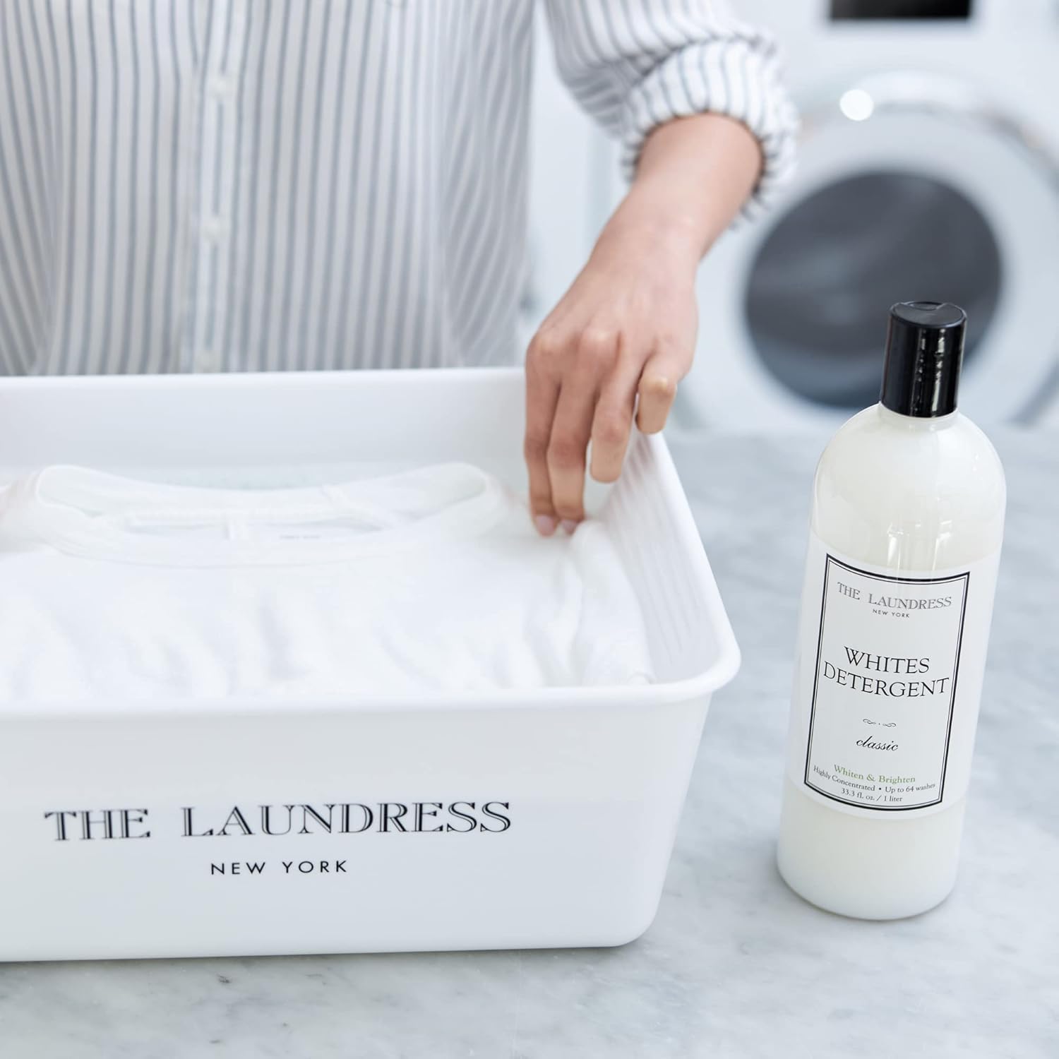 The Laundress Whites Concentrated Detergent, Classic Scent, 32 oz + The Laundress Darks Concentrated Detergent, Classic Scent, 32 oz