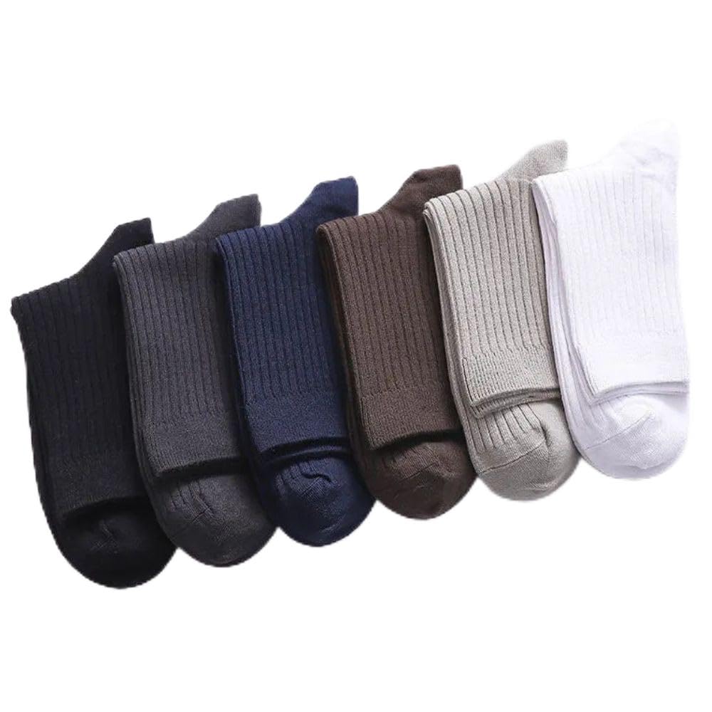 basketship Men Calf Length Socks Pack Of 6-picture-24