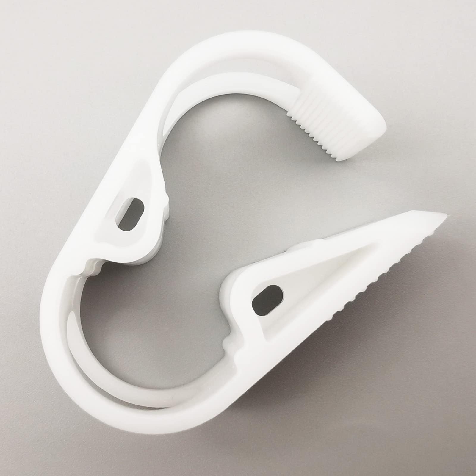 Plastic Tubing Clamps, 5 Pack 3/16"-5/16" Tube OD Flow Control Hose Clamp