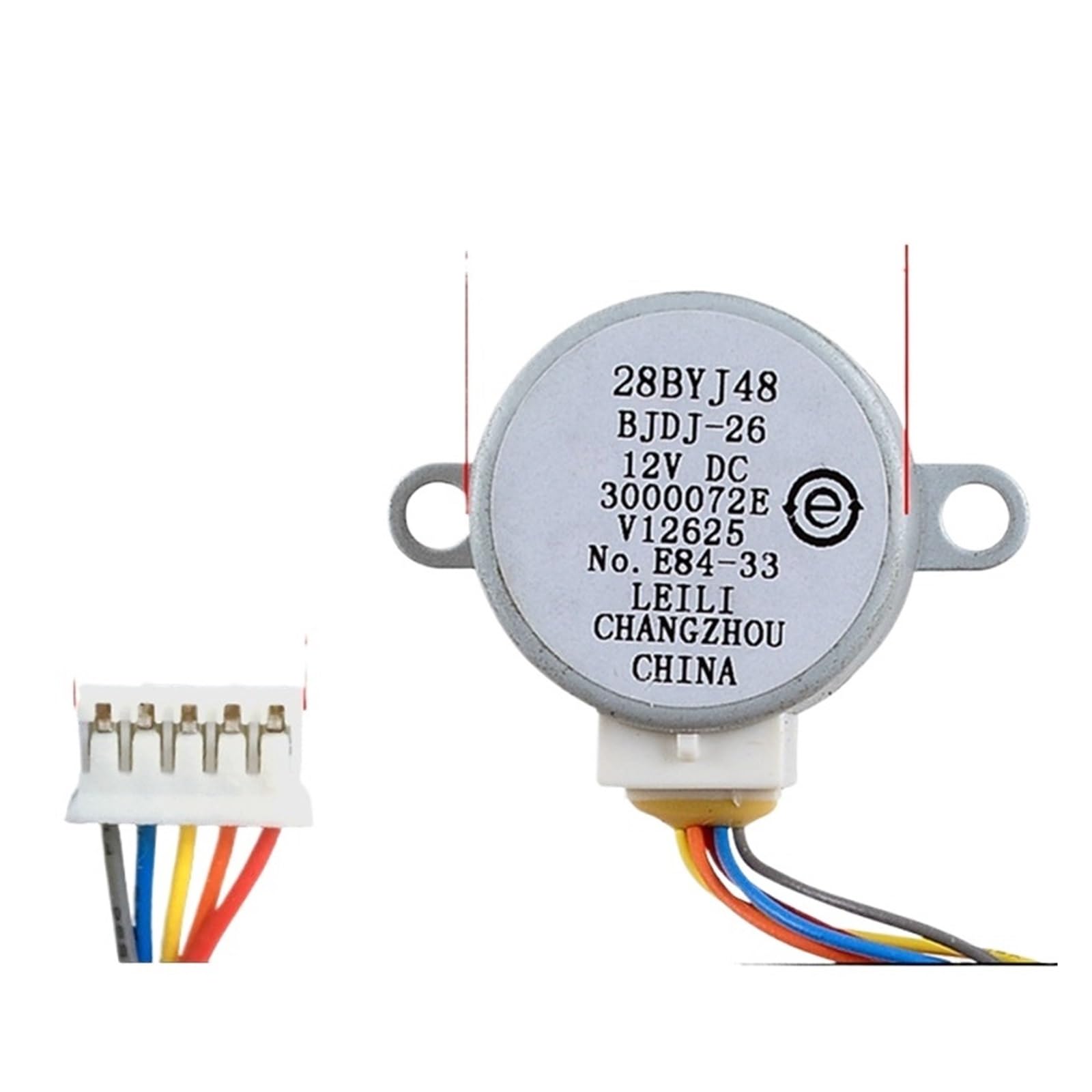 1 pz Gancio for condizionatore d'aria Motore guida aria oscillante, Motore passo-passo spazzata aria Motore sincrono DC 12V 5 fili, Compatibile for Haier 28BYJ48