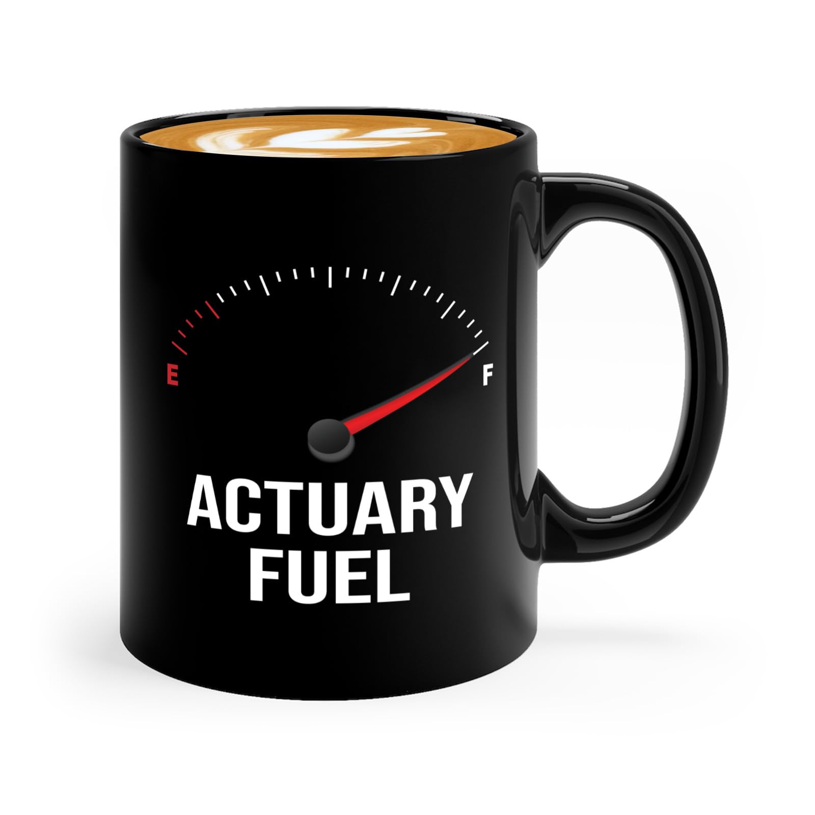 Flairy Land Actuary Coffee Mug 11oz Black -Actuary Fuel - Insurance Statistician Actuary Dad Mom Accounting Student Finance Dept Colleague