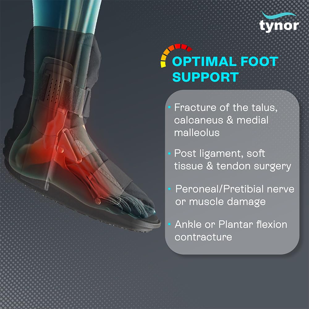TYNOR Walker Boot Air- Short, Black, XL, 1 Unit