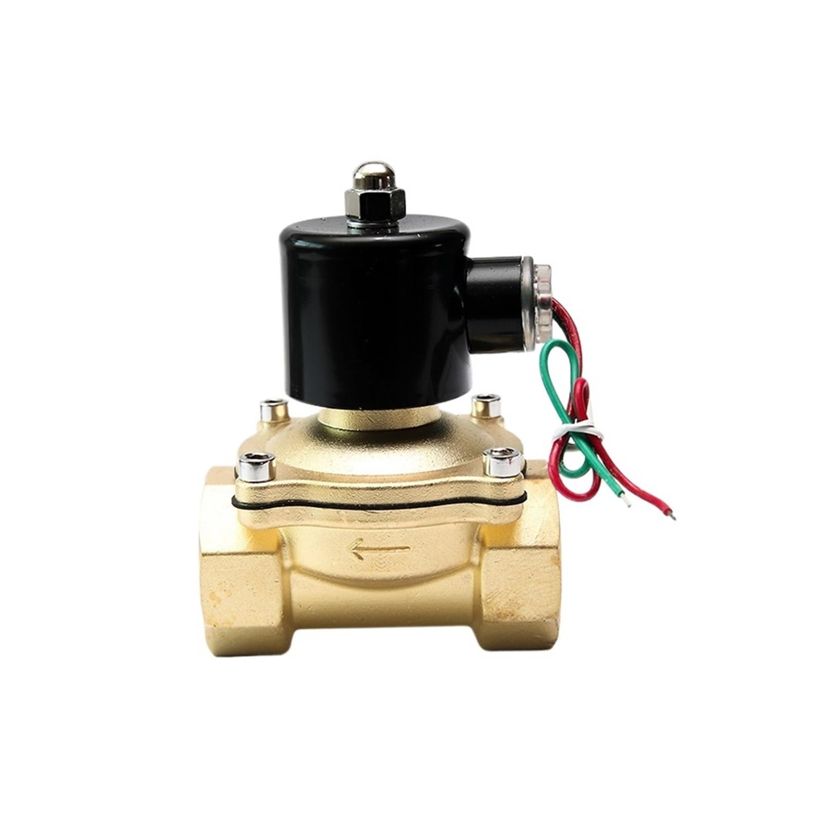 Électrovanne en laiton normalement fermée DN20 contre les fuites d'eau 220V CA