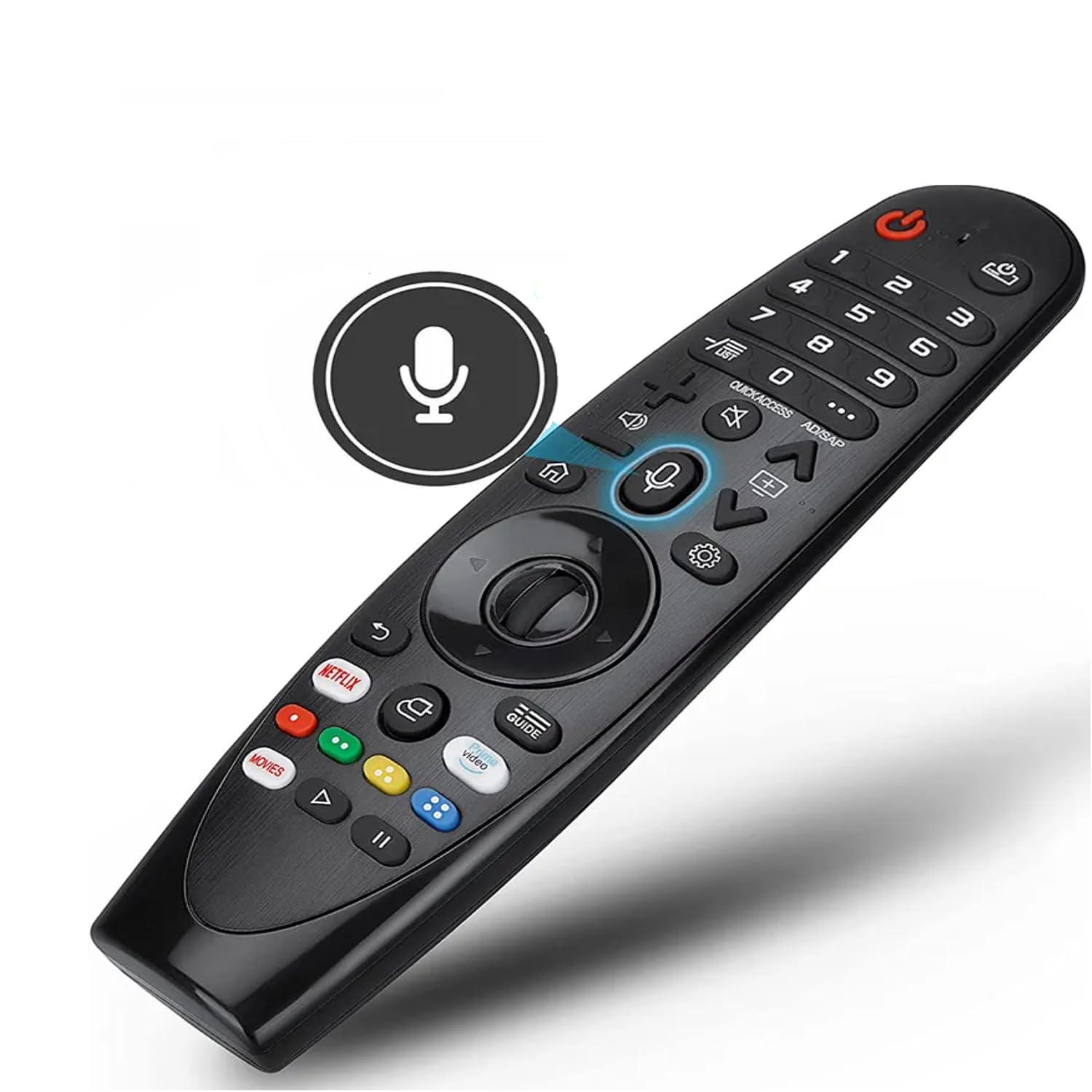 Voice Magic Remote AKB75855501 for LG OLED QNED NanoCell Webos Smart TV Magic Remote Replacement AN-MR20GA MR19BA MR18BA MR650A