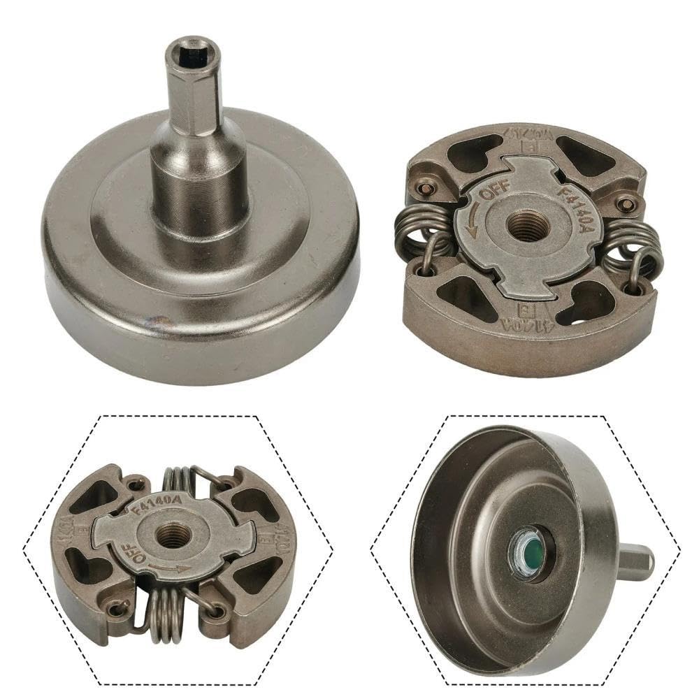 Kit de Embrague y Tambor Adecuado for cortadoras de Hilo, desbrozadoras, Compatible con Varios Modelos, Incluido el Ajuste for la Serie FC