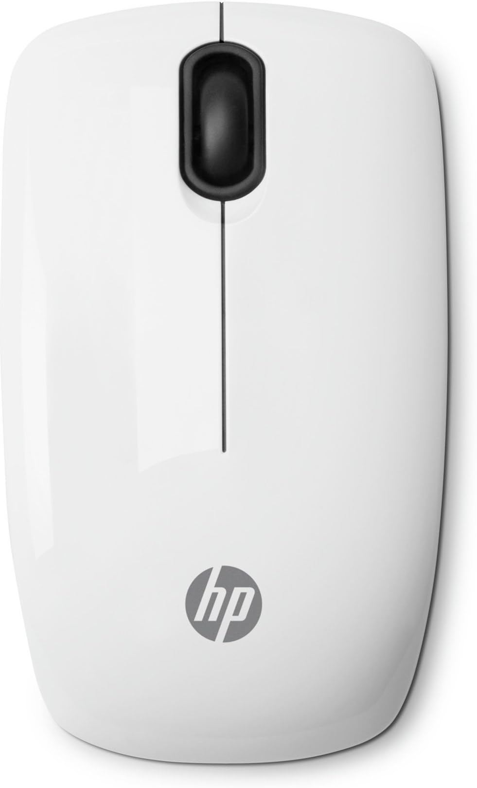 HP Z3200 White 2.4 GHz USB Slim Wireless Mouse with Blue LED 1600 DPI Optical Sensor
