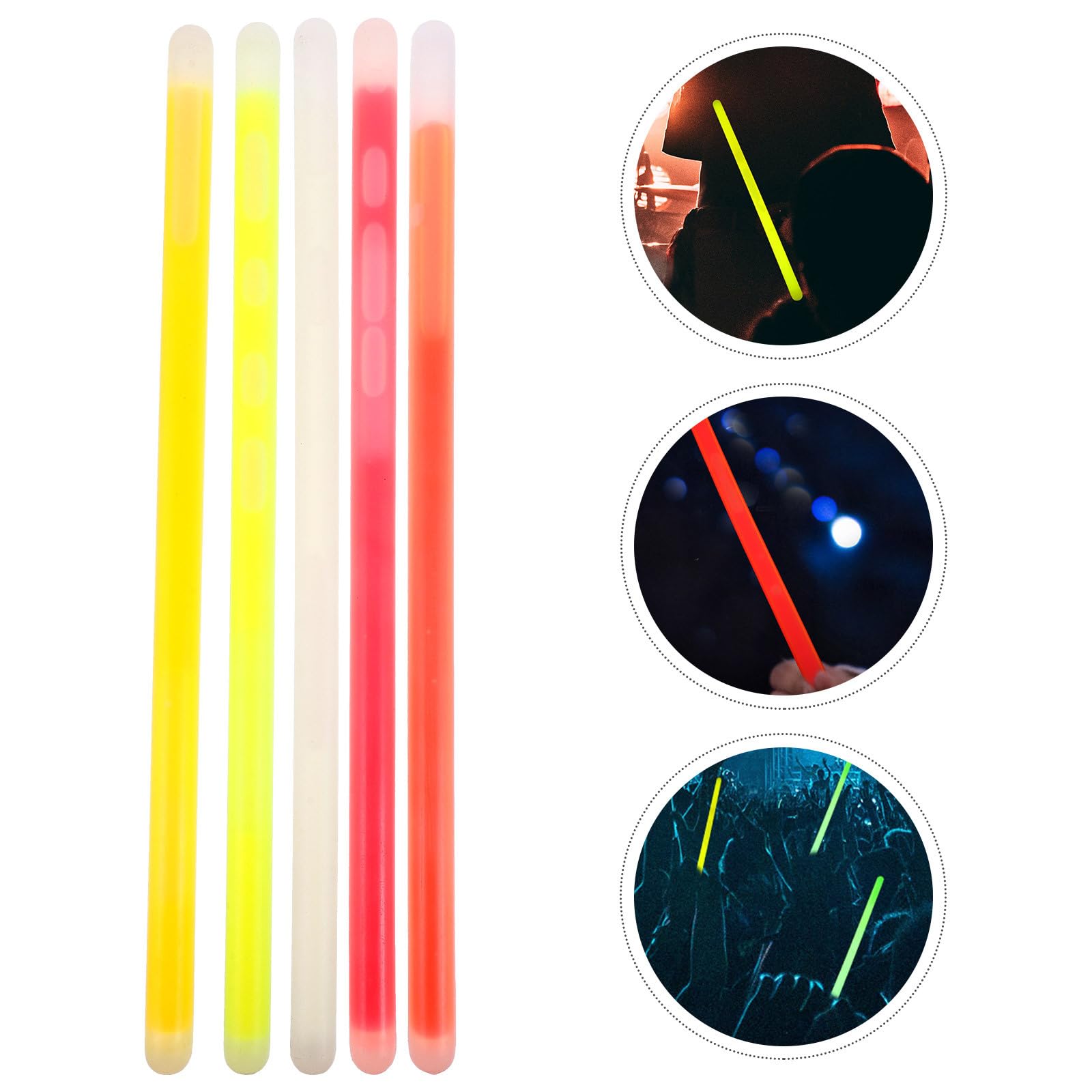 ERINGOGO 10piezas Barras Luminosas Para Fiestas Juguete Luminoso Que La Oscuridad Accesorios Luminosos Para Festivo