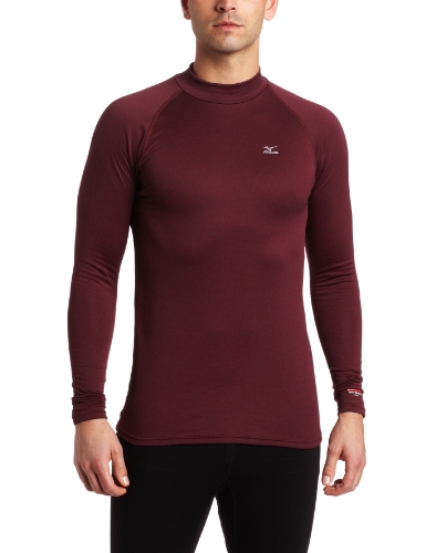 Mizuno Men's Breath Thermo/Wool Turlteneck