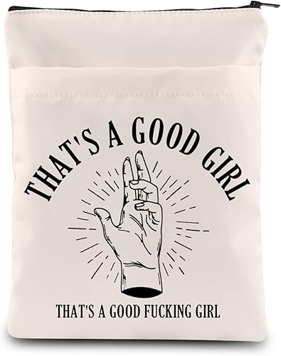 MAOFAED Funda de libro para lectores de romance picante That's A Good Girl Smutty para Bset Sister (A Good Booksl)