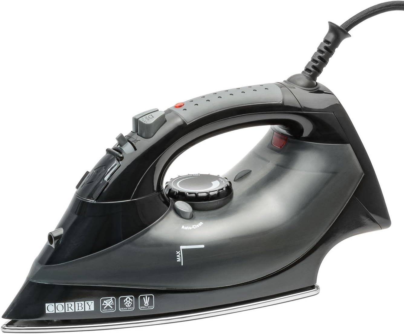 Corby Sherwood 2000W Steam Iron - Black : Amazon.co.uk: Home & Kitchen