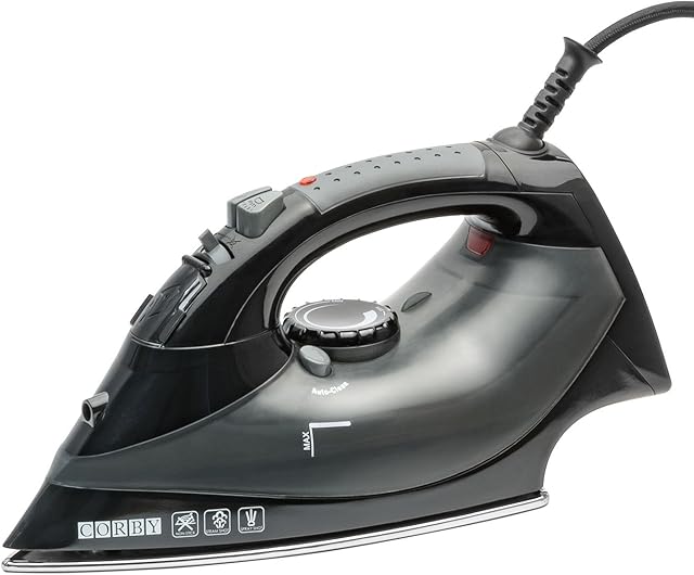 Corby Sherwood 2000W Steam Iron - Black