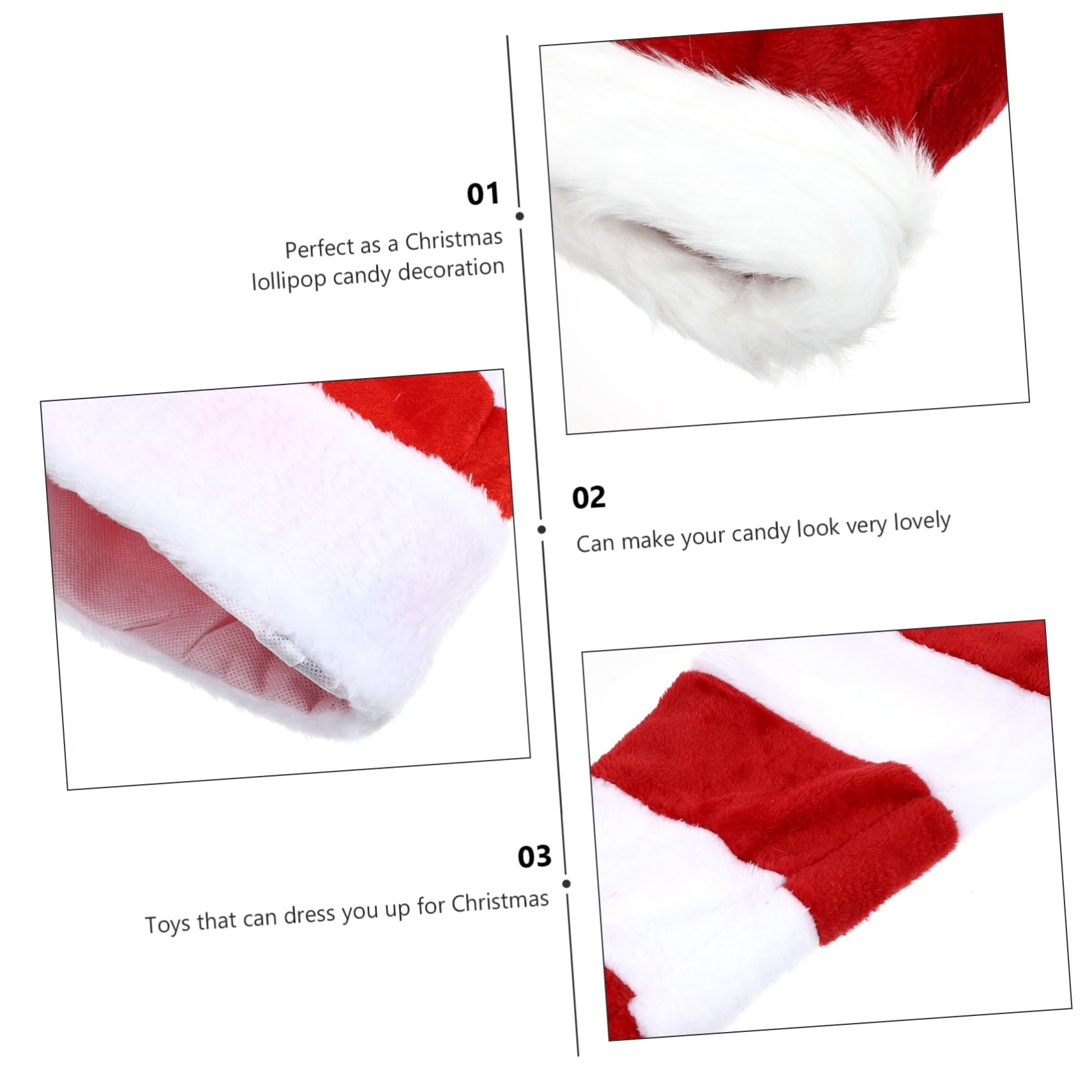 MAGICLULU 2 Piezas Sombreros Navideños de Diseño de Estilo Navideño Accesorios para Fiestas Navideñas y Cosplay de Navidad Tocados para Decoración de Fiesta Casa