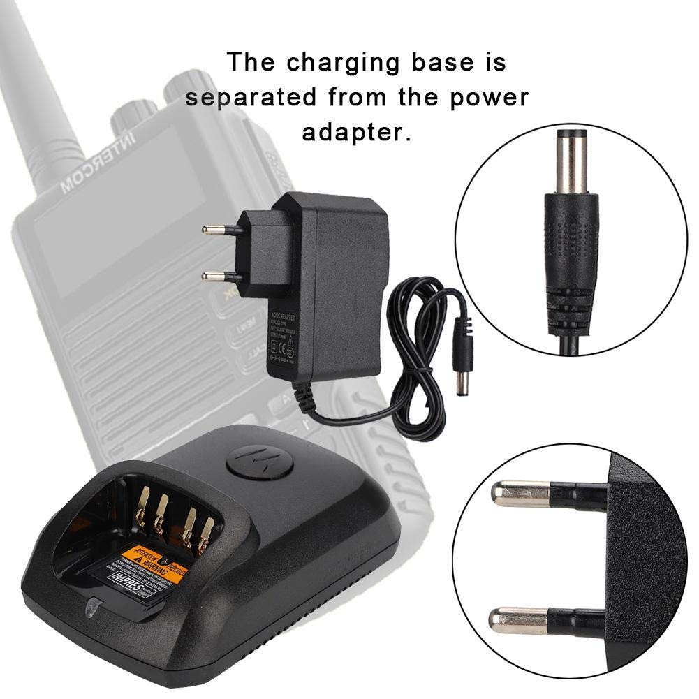Adattatore di Alimentazione Elprico 100-240 V per XIR P8268 DP4400 DP4800 DP4801 DEP550