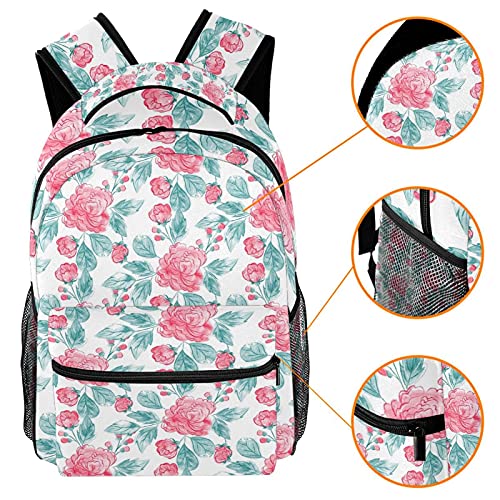 Sac à dos femme haute capacité vintage avec rangements multiples - 3