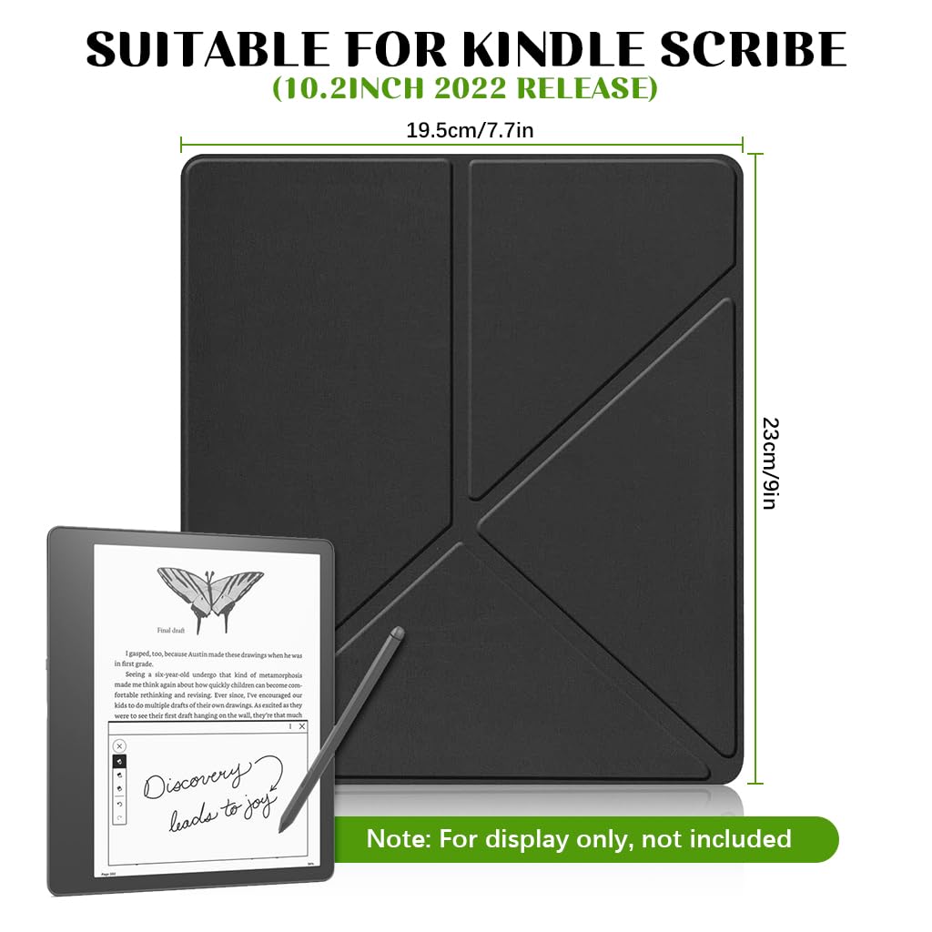 ZORBES® Case Cover for Kindle Scribe 10.2'' PU Leather Fashion 2